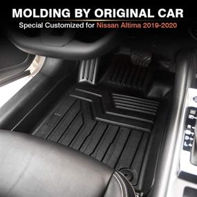 img 2 attached to KUST Set All Weather Durable Odorless Interior Accessories in Floor Mats & Cargo Liners