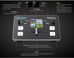 img 3 attached to FEELWORLD Multicamera Multi Format Production Streaming