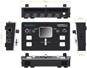 img 1 attached to FEELWORLD Multicamera Multi Format Production Streaming