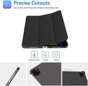 img 1 attached to 🔒 ProCase iPad Pro 12.9 2021: Innovative Protection and Functionality