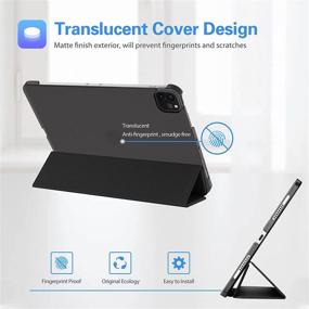 img 3 attached to 🔒 ProCase iPad Pro 12.9 2021: Innovative Protection and Functionality