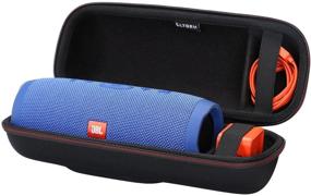 img 4 attached to 🔊 Жесткий футляр LTGEM EVA для водонепроницаемого портативного Bluetooth-динамика JBL Charge 3 - сумка для перевозки с USB-кабелем и зарядным устройством.