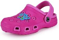 👟 maybolury cartoon slippers lightweight sandals for boys – clogs & mules shoes logo