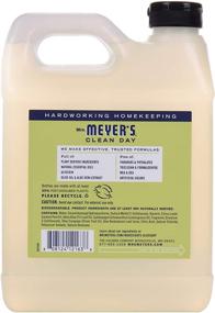 img 1 attached to 🍋 Mrs. Meyer's Clean Day Lemon Verbena Liquid Hand Soap Refill - Pack of 3, 33 Oz