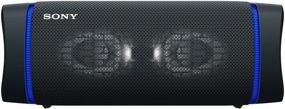 img 3 attached to 🔊 Powerful Sony SRSXB33 Extra BASS Bluetooth Wireless Speaker Bundle: Black Edition with Knox Gear Hardshell Travel and Storage Case (2 Items Included)