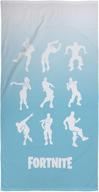 🕺 fun fortnite emotes dance kids towel - soft & absorbent, perfect for bath, pool, or beach - 28 inch x 58 inch logo