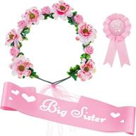 pieces sister accessory include flower logo