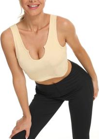 img 2 attached to We1Fit Womens Padded Support Removable Outdoor Recreation