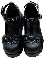 👟 stylish and trendy celnepho t strap platform oxfords for women's shoes logo