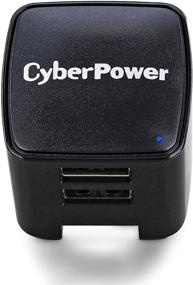 img 2 attached to 🔌 CyberPower TR12U3A Dual USB Wall Charger, 3.1 Amps (Shared), Compact Folding AC Plug for Enhanced SEO