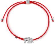 👑 wisdom meets elegance: embrace the reigning red string silver bracelet logo