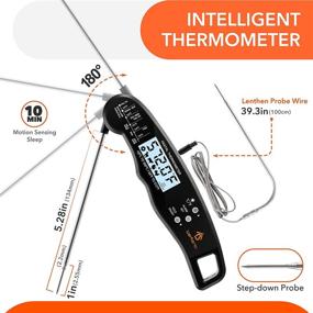 img 1 attached to Befano Thermometer Grilling Waterproof Backlight