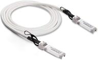 [белый] окрашенный кабель 10g sfp dac - кабель twinax sfp для cisco sfp-h10gb-cu0 логотип
