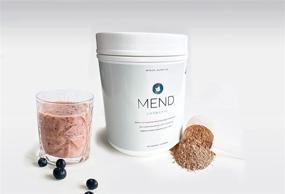 img 1 attached to Revitalizing Skin Repair: MEND Cosmetic - Arnica, Whey 🌿 Protein, Collagen & Bromelain Supplement Powder - 20 Servings (Vanilla)