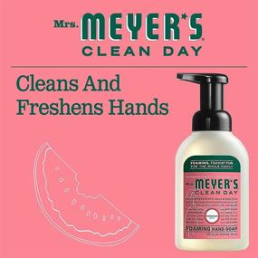 img 2 attached to Foaming Hand Soap Watermelon Meyers Foot, Hand & Nail Care