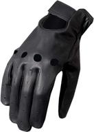 hot leathers leather driving gloves logo