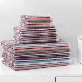 img 3 attached to Truly Lou Eco Friendly Decorative Washcloths