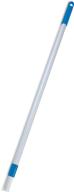 carlisle 363367000 aluminum flat mop telescopic handle: adjustable length from 43"-70 logo