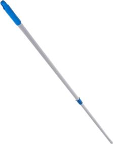 img 3 attached to Carlisle 363367000 Aluminum Flat Mop Telescopic Handle: Adjustable Length from 43"-70