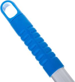 img 2 attached to Carlisle 363367000 Aluminum Flat Mop Telescopic Handle: Adjustable Length from 43"-70