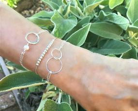 img 1 attached to 💎 Stylish EFYTAL Sterling Bracelet: Perfect 13th Birthday Gift for Girls