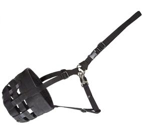 img 4 attached to 🐴 Ultimate Companion: Best Friend Deluxe Grazing Muzzle with Halter