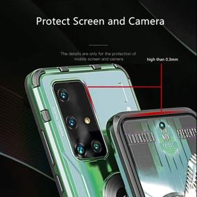 img 3 attached to Jonwelsy Case For Samsung Galaxy A81