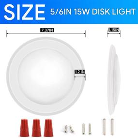 img 2 attached to 🔆 ETL Listed Dimmable Recessed Surface Junction