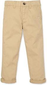 img 4 attached to Henry Chinos Organic Cotton Boys' Clothing and Pants by Hope