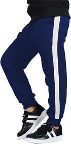 img 4 attached to Спортивные штаны Boyoo Леггинсы для бега с завязками