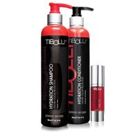 🛁 tibolli hydrating repairing shampoo & conditioner sets (10.1 fl oz/300ml) + desired hair oil 30ml - deep conditioning hair treatment for damaged hair with natural ingredients logo