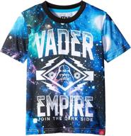 👕 black sublimated star t-shirt, small - boys' clothing in tops, tees & shirts logo