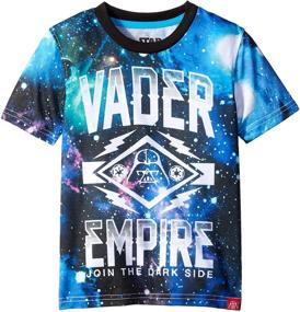 img 1 attached to 👕 Black Sublimated Star T-Shirt, Small - Boys' Clothing in Tops, Tees & Shirts