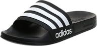 adidas cloudfoam adilette slides us10.5: ultimate comfort meets style logo