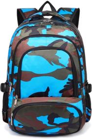 img 4 attached to Backpacks Camouflage Elementary Bookbags Lightweight Backpacks in Kids' Backpacks