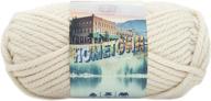 lion brand hometown usa yarn (3-pack) - houston cream 135-98: bulk buy for convenient crochet and knitting projects logo
