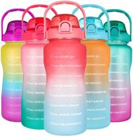 amiter gallon motivational leakproof bottles логотип