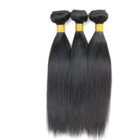 img 3 attached to Bundles Peruvian Straight Natural Virgin