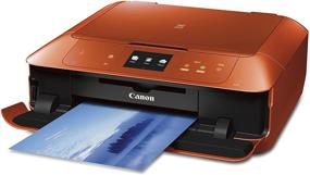 img 2 attached to 🔄 CANON MG7520 Wireless Color Cloud Printer with Scanner and Copier - Burnt Orange (Discontinued)