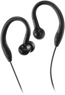 наушники jvc earclip с клипсой для уха, спортивные, чёрные (haec10b) (лимитированное издание): непревзойдённый комфорт и производительность для активных людей. логотип