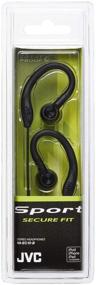 img 1 attached to Наушники JVC Earclip с клипсой для уха, спортивные, чёрные (HAEC10B) (Лимитированное издание): непревзойдённый комфорт и производительность для активных людей.