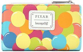 img 1 attached to Disney UP Balloon House Faux Leather Flap Wallet - Loungefly