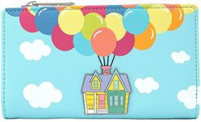 img 3 attached to Disney UP Balloon House Faux Leather Flap Wallet - Loungefly