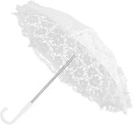 🌂 вышитый зонтик - белый - предмет 51239 логотип