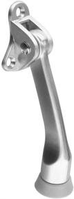 img 4 attached to 🚪 National Hardware 4-inch Satin Chrome Door Stops, Model N273-532