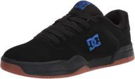 dc central skate black white men's athletic shoes: dynamic performance and timeless style логотип