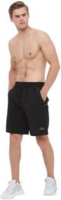 img 1 attached to JHMORP Athletic Comfortable Workout Pockets Men's Clothing