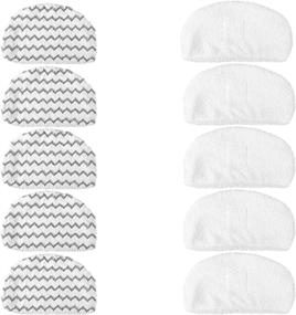 img 4 attached to 🧼 YOKYON 10PK Steam Mop Pads Replacement for Bissell Powerfresh Series - Superior Cleaning Performance for Models 1940, 1440, 1806, 1544, and More