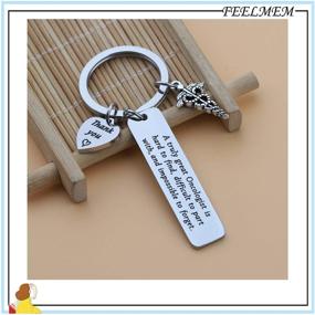 img 2 attached to FEELMEM Oncologist Keychain - Appreciation Gift for Oncologists, Retirement & Thank You Present to Show Gratitude