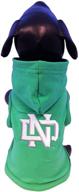 🐶 ncaa north dakota fighting sioux cotton lycra collegiate hooded dog shirt - enhanced seo логотип